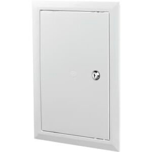 DUKA Inspektionslem IPL plast med lås 300x600 mm, hvid