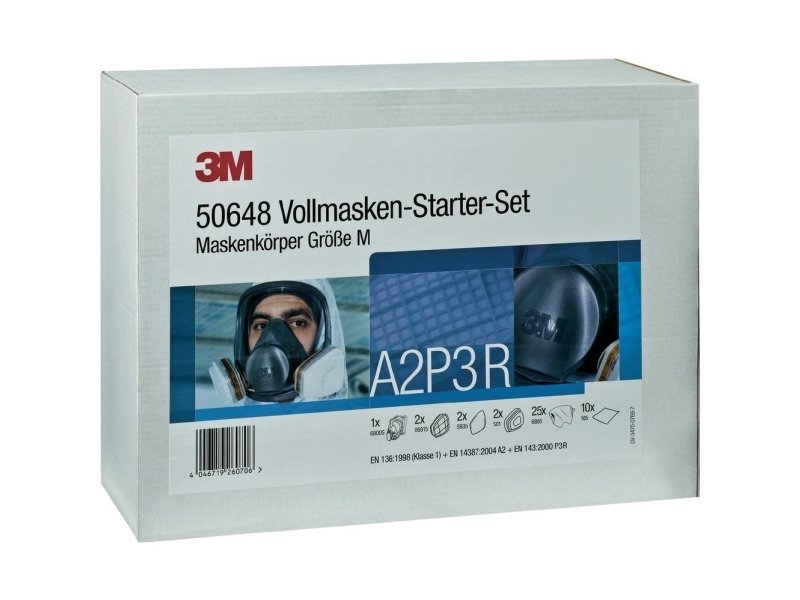 3M Fuld Ansigtsmasker Startsæt (De272919916)