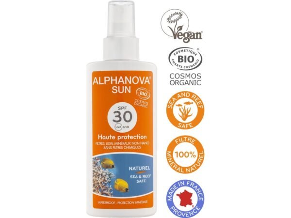 Alphanova Alphanova Sun Bio Solcreme Spray, Spf30, 125G
