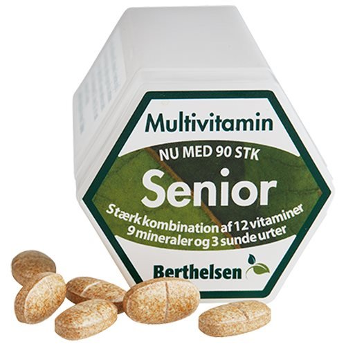 Berthelsen Senior Multivitamin - 90 tabl.