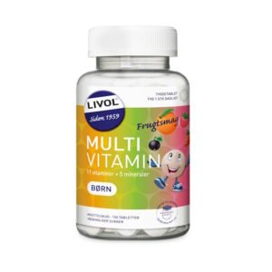 Livol Multivitamin Børn med Frugtsmag - 150 tabl.