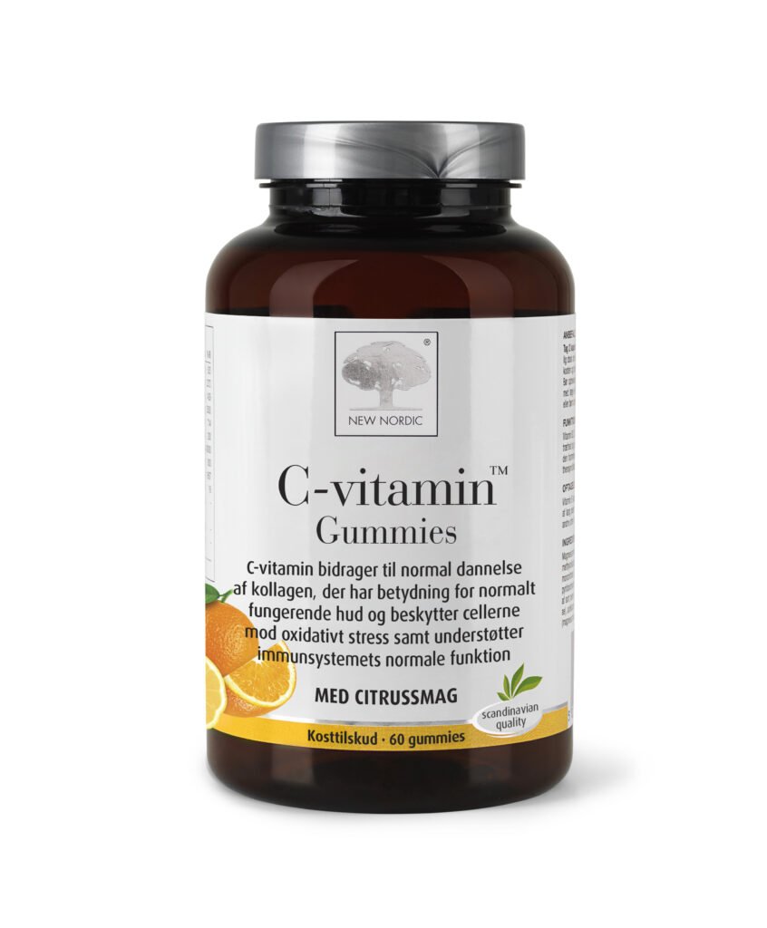 New Nordic C-vitamin Gummies • 60 gum