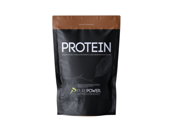 PurePower Proteinpulver - Valleproteindrik - Kakao 400 g