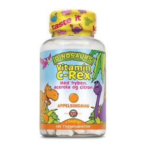 Solaray DinoSaurs Tygge C-vitaminer - 100 kapsler