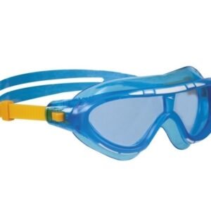 Speedo 012132255, Barn, Halv Ansigtsmaske, Freediving, Blå, Transparent, 6 År, 14 År