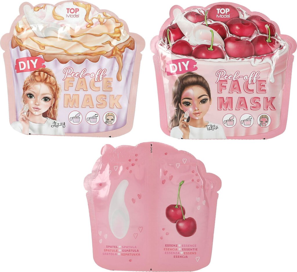 Top Model - Lav Selv Peel-off Ansigtsmaske Til Børn - Assorteret