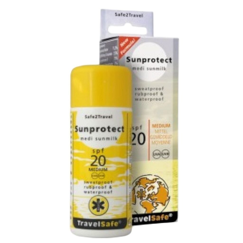 TravelSafe Solcreme, SPF 20, 75 ml