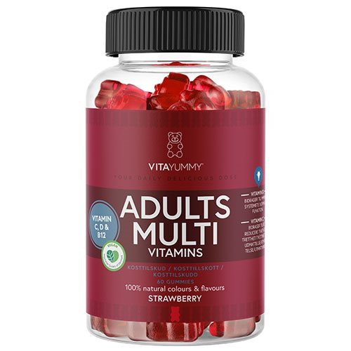 Vita Yummy VitaYummy Adults Multivitamin Strawberry - 60 gum