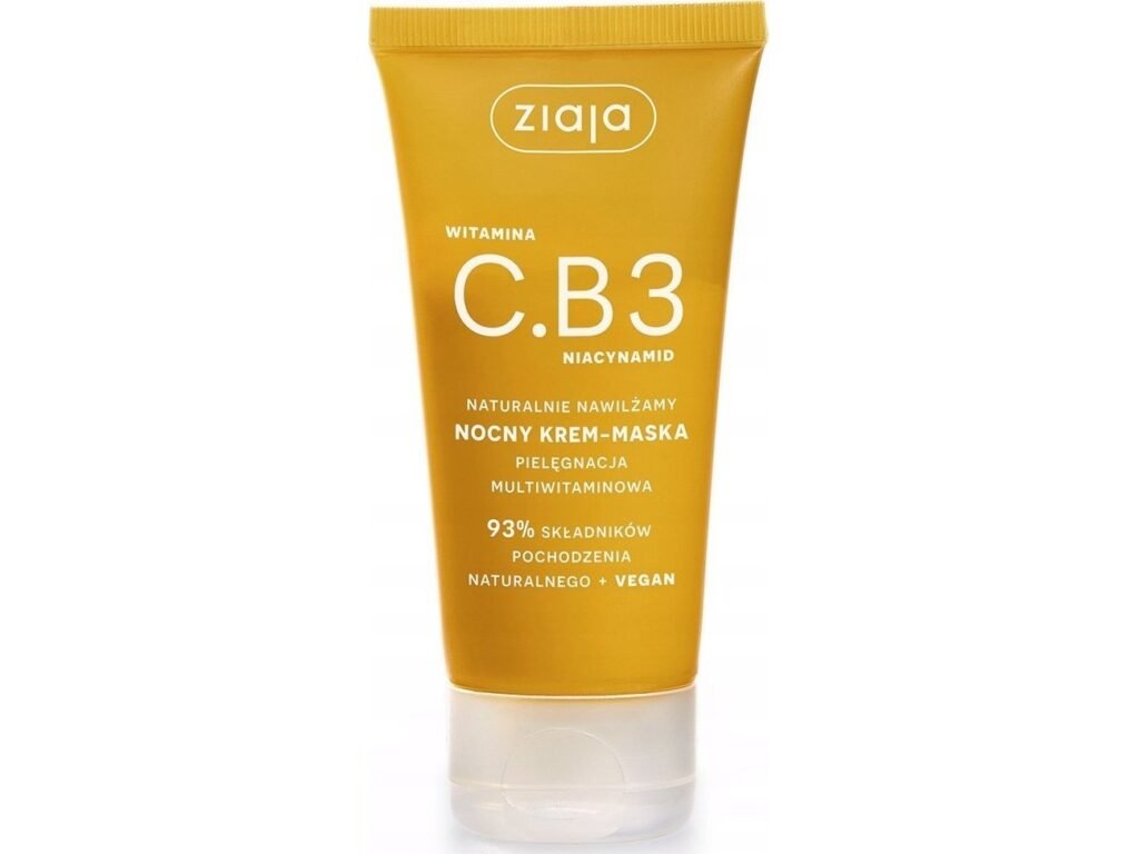 Ziaja Creme - Natmaske, Multivitamin C.B3