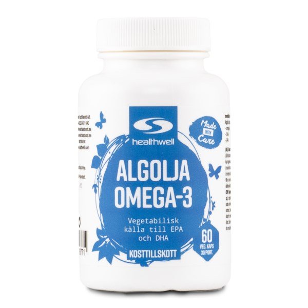 Algeolie Omega-3, 60 kapsler