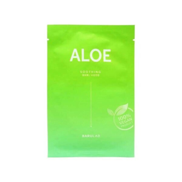 Ansigtsmaske BARULAB The Clean Aloe Beroligende 23 g
