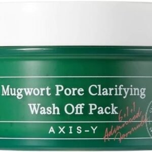 Axis-Y_Mugwort Pore Clarifying Wash Off Pack Rensende Ansigtsmaske Med Mugwort 50 Ml