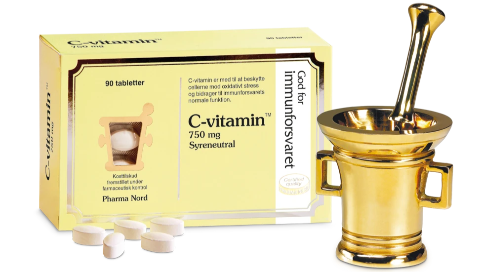 Bio C-Vitamin 750mg, 90tabl.