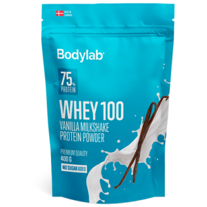 Bodylab Whey100 Proteinpulver Vanilla Milkshake (400 g)