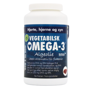 Dansk Farmaceutisk Industri Algebaseret Vegetabilsk Omega-3 (180 kapsler)