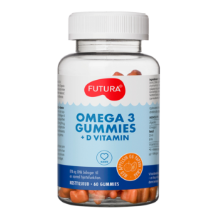 Futura Omega-3 + D-vitamin Gummies (60 stk)