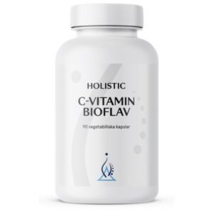 Holistic C-vitamin Bioflav, 90 kapsler
