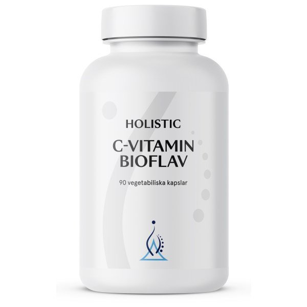 Holistic C-vitamin Bioflav, 90 kapsler