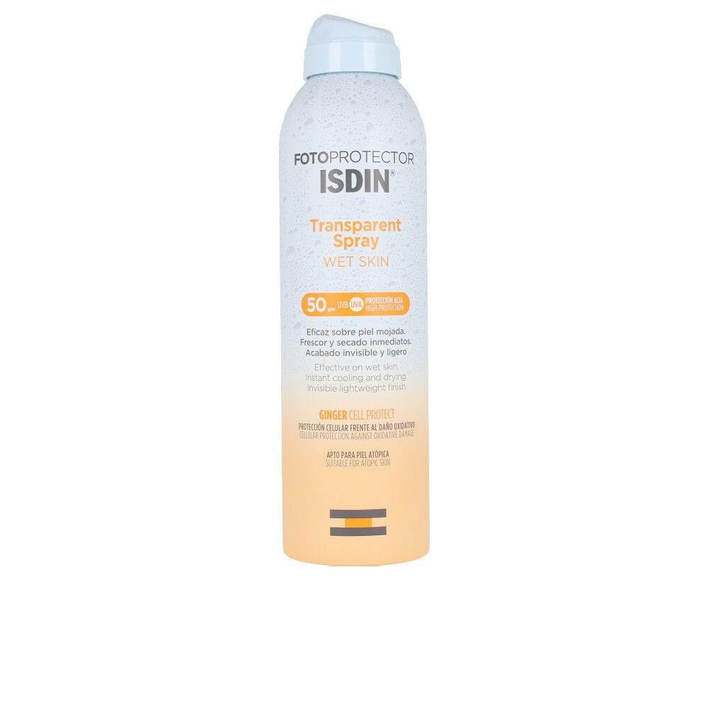 Krop solcreme spray Isdin Fotoprotector Spf 50+ Tørt Forfriskende (250 ml)