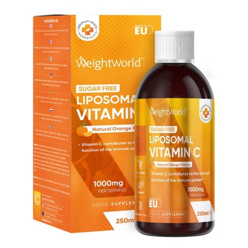 Liposomal C-Vitamin Drik 1000 mg, 250 ml - HÃ¸jkoncentrerede c-vitaminer til at booste immunforsvar