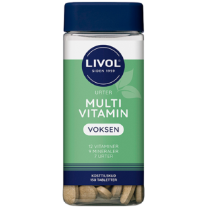 Livol Multivitamin M. Urter (150 tabl)