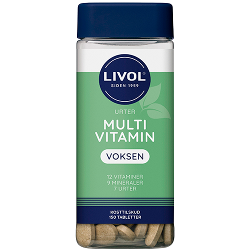 Livol Multivitamin M. Urter (150 tabl)