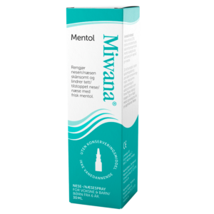 Miwana Næsespray Mentol (30 ml)