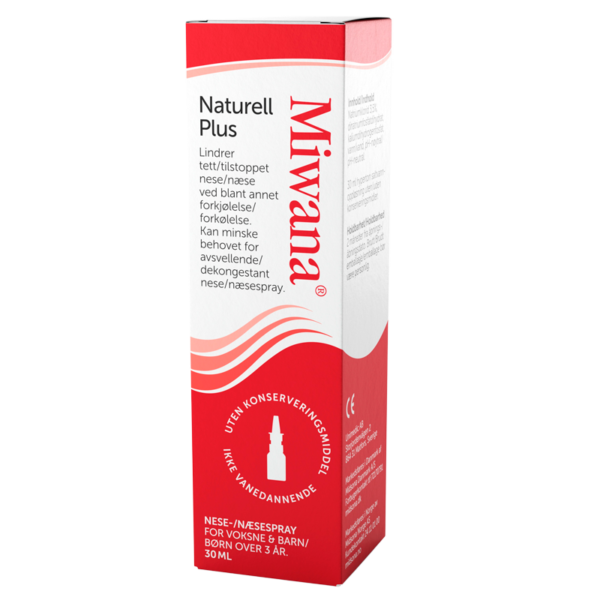 Miwana Næsespray Naturell Plus (30 ml)
