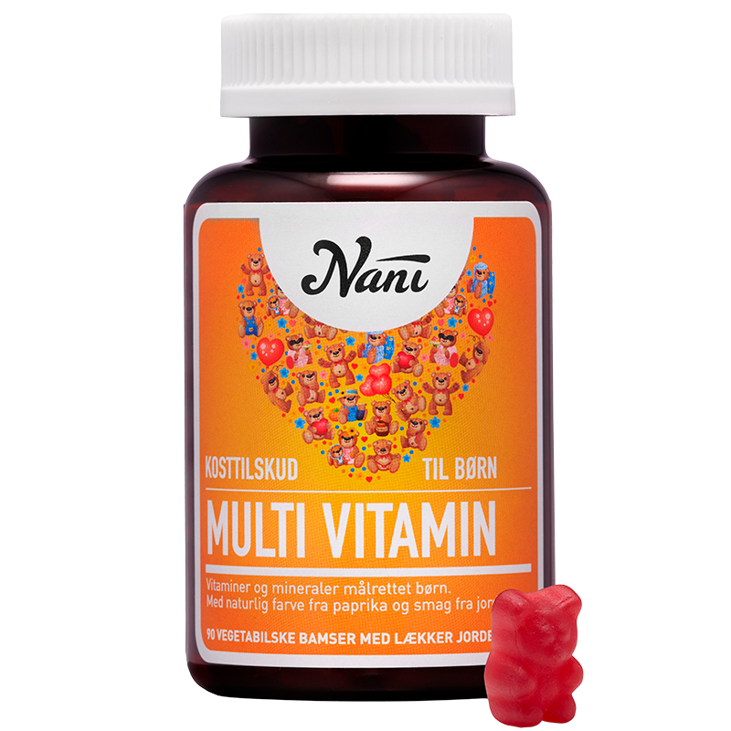Nani Food State Multivitamin til børn (90 stk)