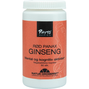 Natur Drogeriet Ginseng Rød Panax 400 mg (90 kapsler)