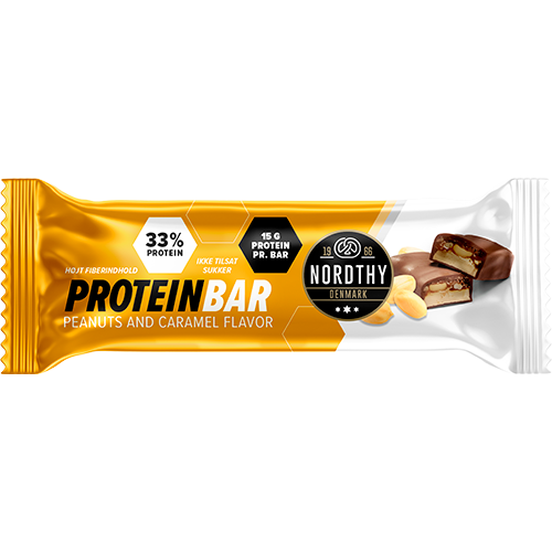 Nordthy Proteinbar Peanut/Caramel (45 g)