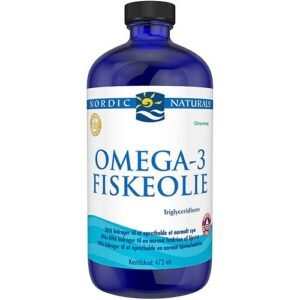 Omega-3 fiskeolie, citronsmag