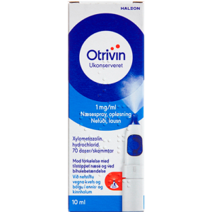 Otrivin Ukonserveret Næsespray 1 mg/ml (10 ml)