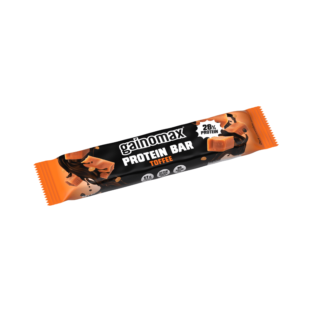 Proteinbar - Toffee Protein Bar 60G - Gainomax