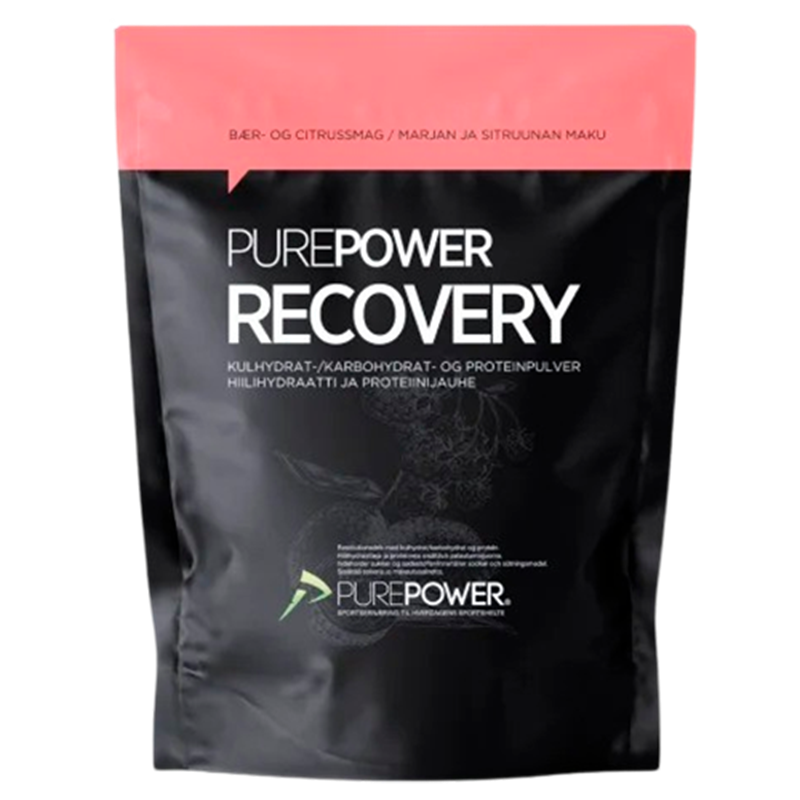 PurePower Proteinpulver Med Kulhydrater Bær & Citrus (400 g)