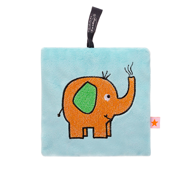 SipaCare Varmepude Elefant M. Rapskorn (15x15 cm)