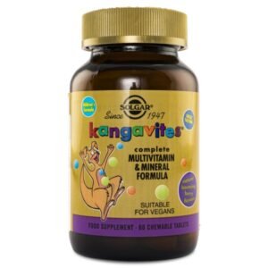 Solgar Kangavites Multivitamin Børn, Bouncing Berry, 60 tabl
