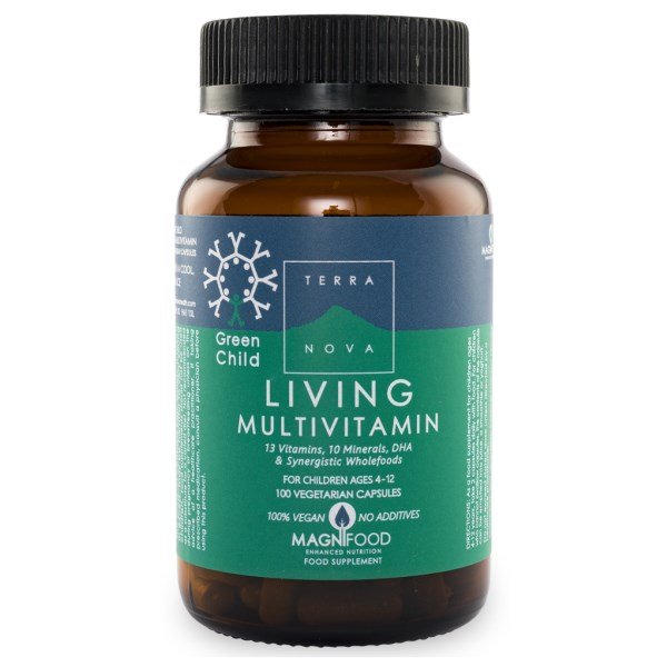 Terranova Multivitamin Børn, 100 kapsler