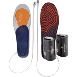 Therm-Ic Insoles 3D Set - Opvarmede Indlægssåler Med Batteri, Størrelse Xl