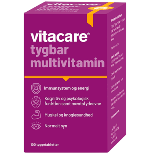 VitaCare Tygbar Multivitamin (100 tabletter)