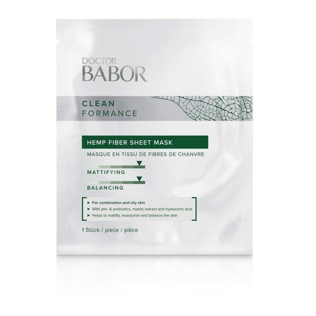 Ansigtsmaske Babor Doc Clean Hemp Fiber 1 enheder