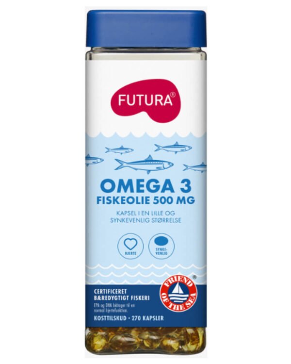 Futura Omega-3 Fiskeolie 270 stk.