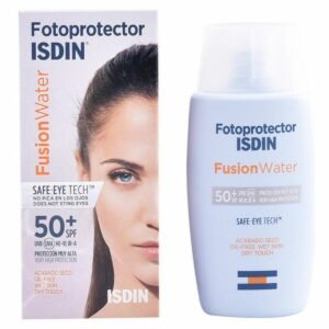 Solcreme til ansigtet Isdin Spf 50 50 ml (4 enheder)