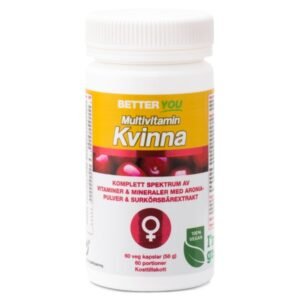 Better You Multivitamin Kvinde, 60 kapsler