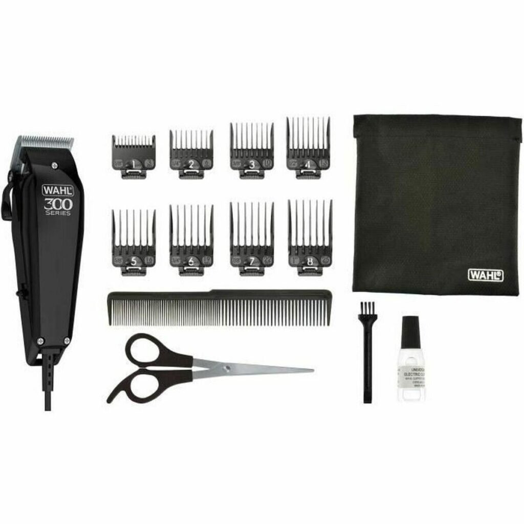 Hårtrimmer/Shaver Wahl Home Pro 300 Sort Tilbehør