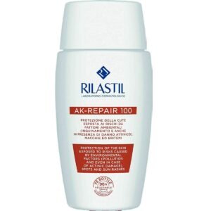 Solcreme til ansigtet Rilastil Sun System AK-Repair 100 Behandling mod ufuldkommenheder (50 ml)