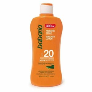 Babaria Solcreme SPF 20 - 300 ml Tanforstærker