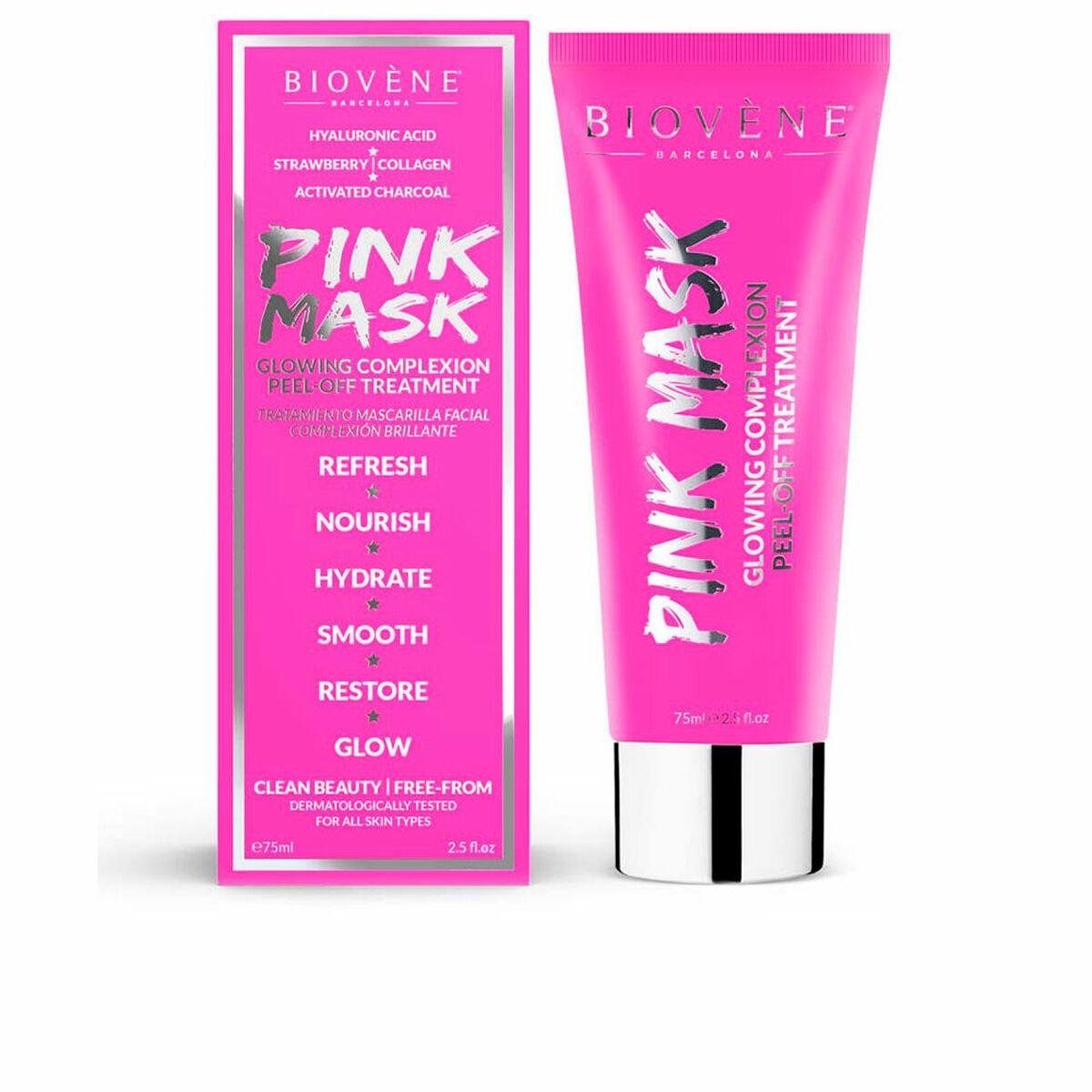 Biovène Pink Peel-Off ansigtsmaske 75 ml