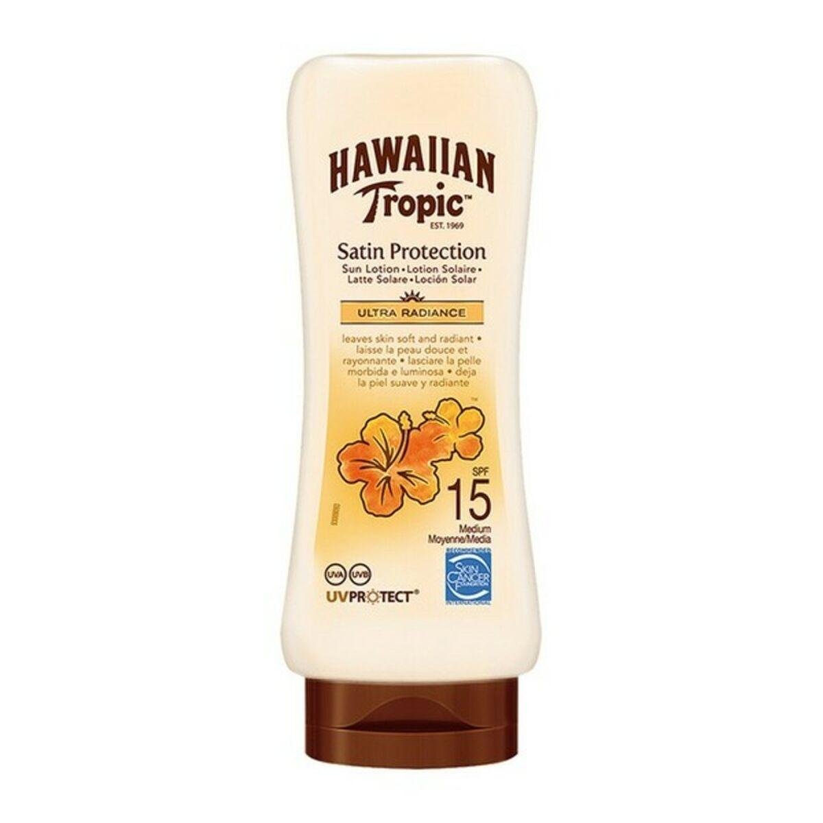 Hawaiian Tropic Satin Protection Ultra Radiance solcreme SPF 15 - 180 ml