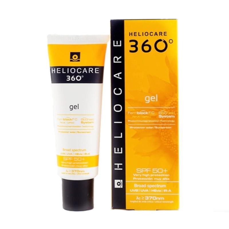 Heliocare 360° gel solcreme til ansigt SPF 50+ - 50 ml